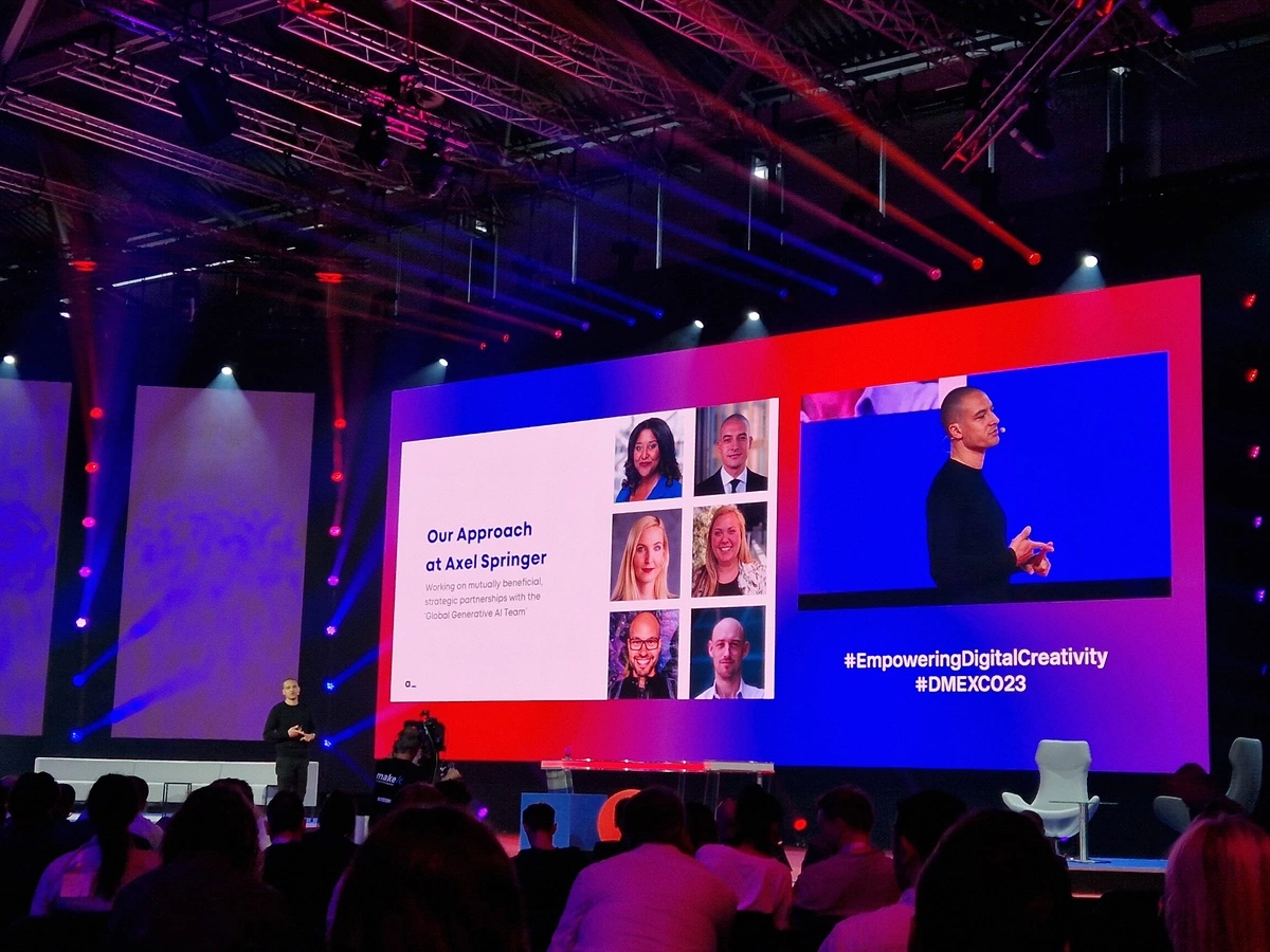 DMEXCO 2023 Axel Springer