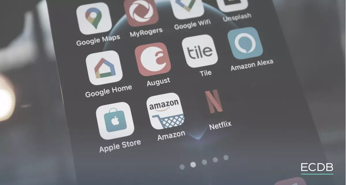 Amazon Smartphone App (blue) Unsplash