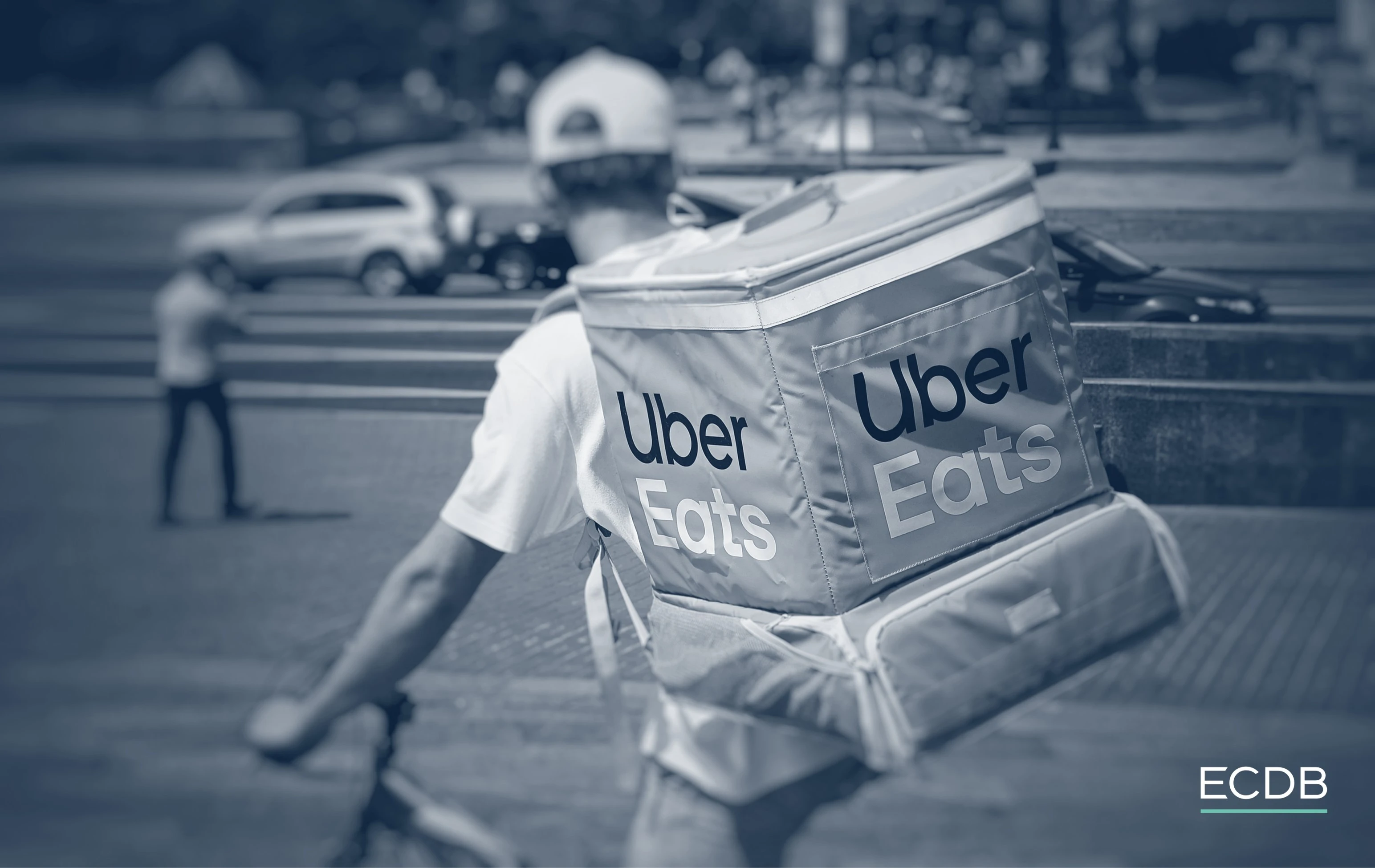 Uber eats delivery bike