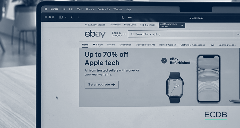 eBay Marketplace screen