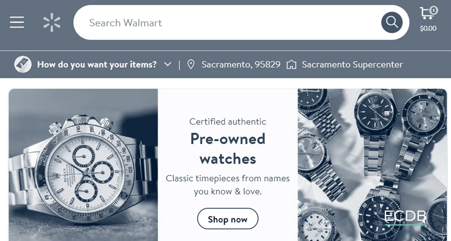 Walmart.com Website