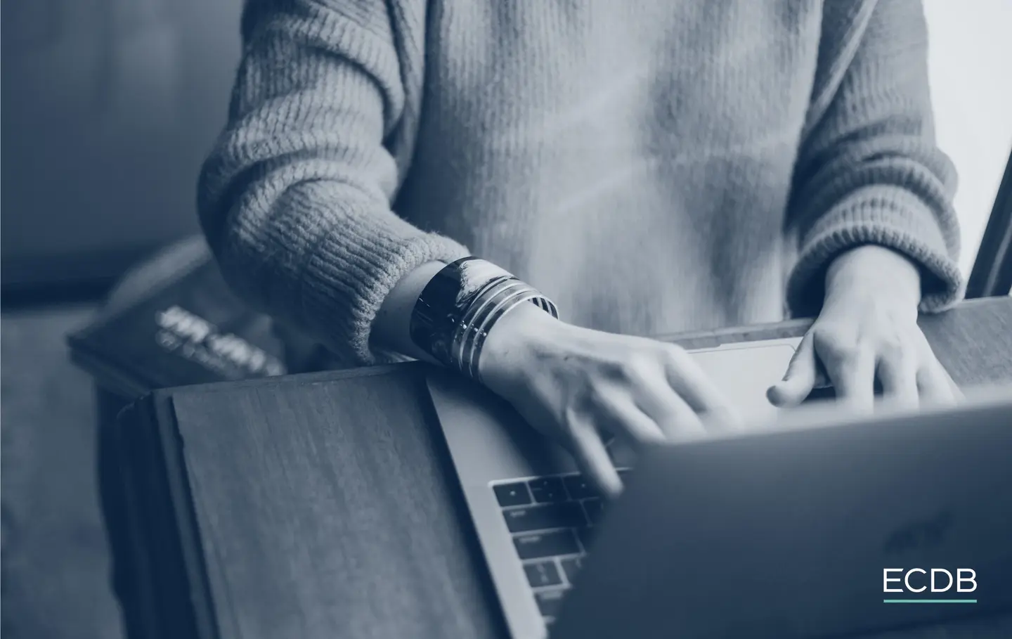 woman with laptop